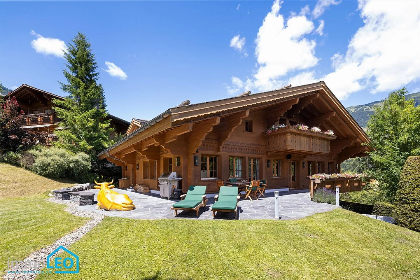Chalet di lusso con giardino a Lauenen vicino a Gstaad - Foto 3 di 13