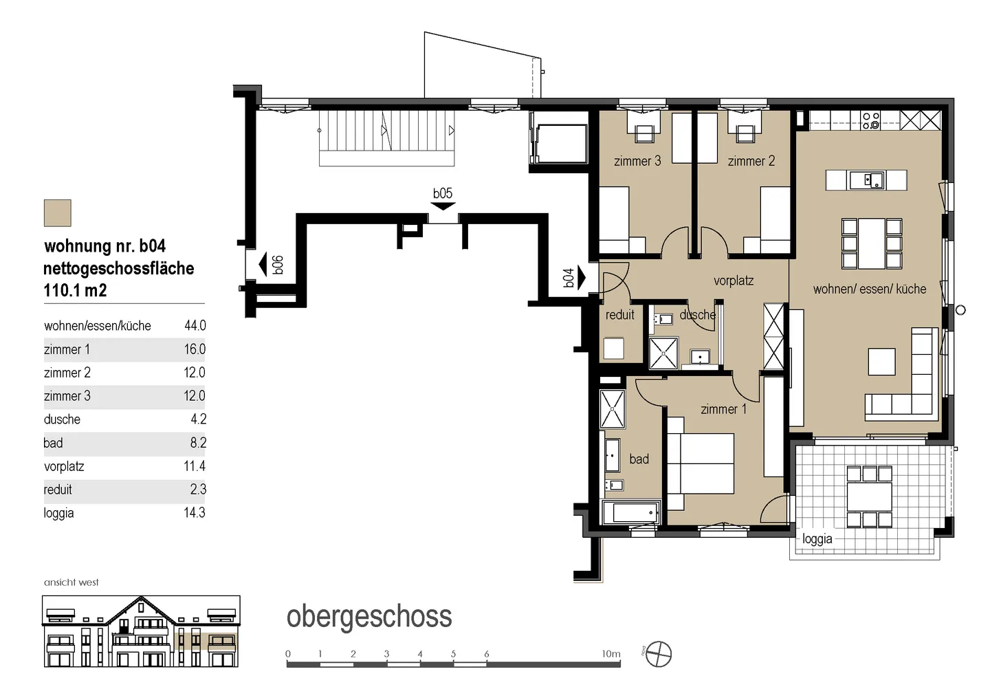 Moderne Wohnungen in Anetswil - Foto 1 von 2