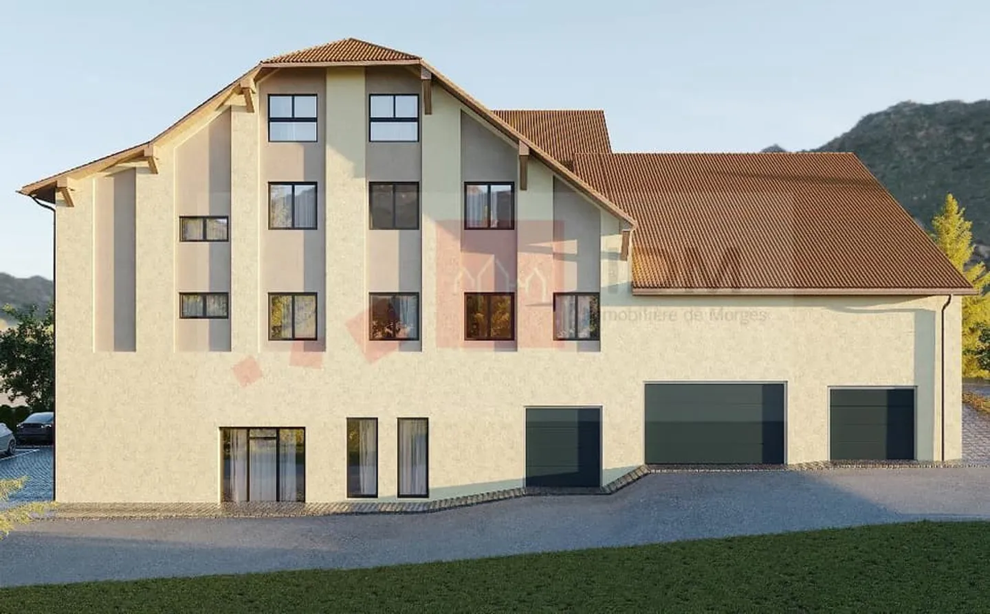 Appartamento triplex di 3,5 locali con giardino - Foto 3 di 10