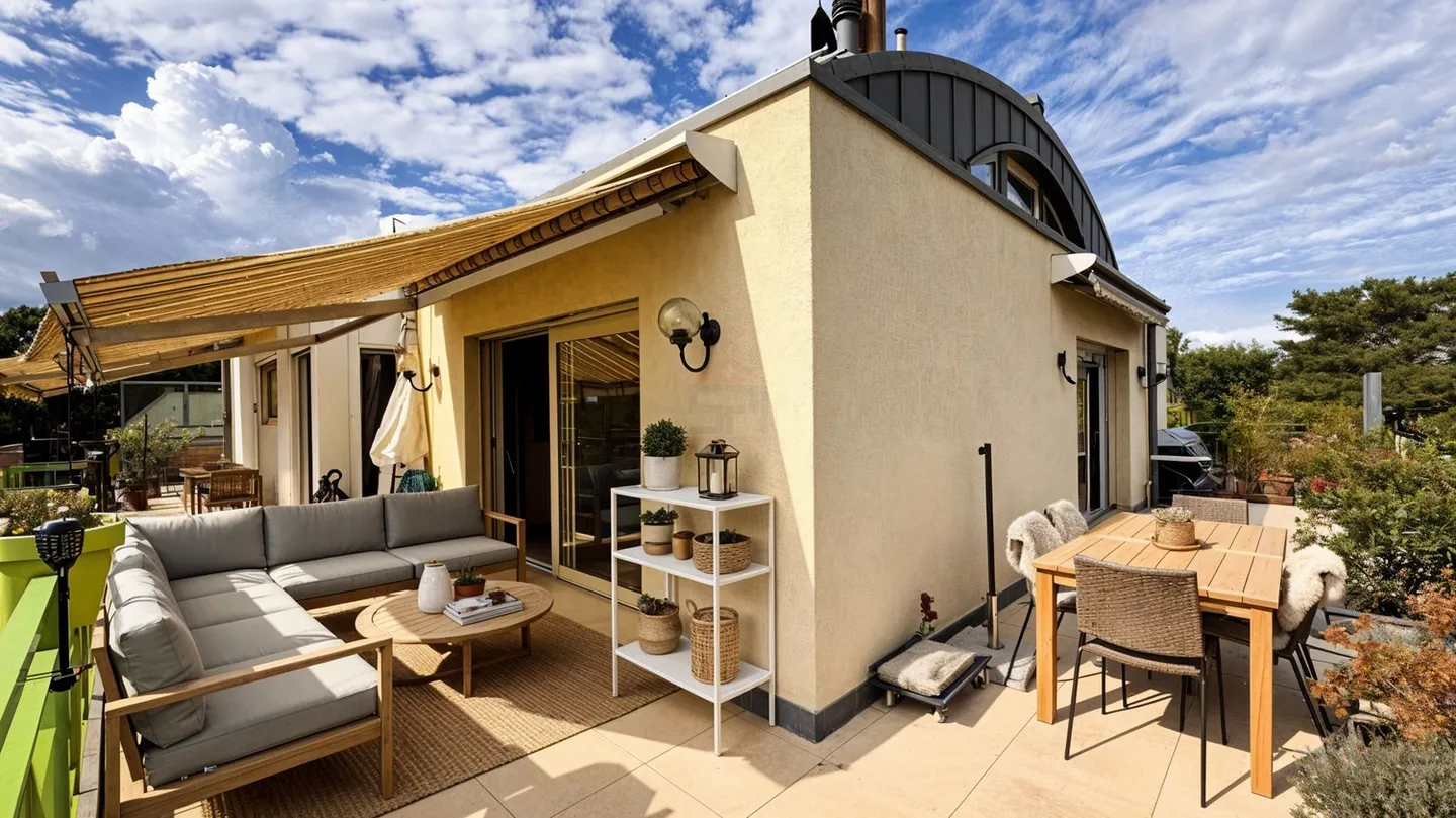 EXCLUSIVITY Exceptional Attic of 152 m² PPE with Panoramic Terrace in the Center of Vésenaz - Photo 7 of 8