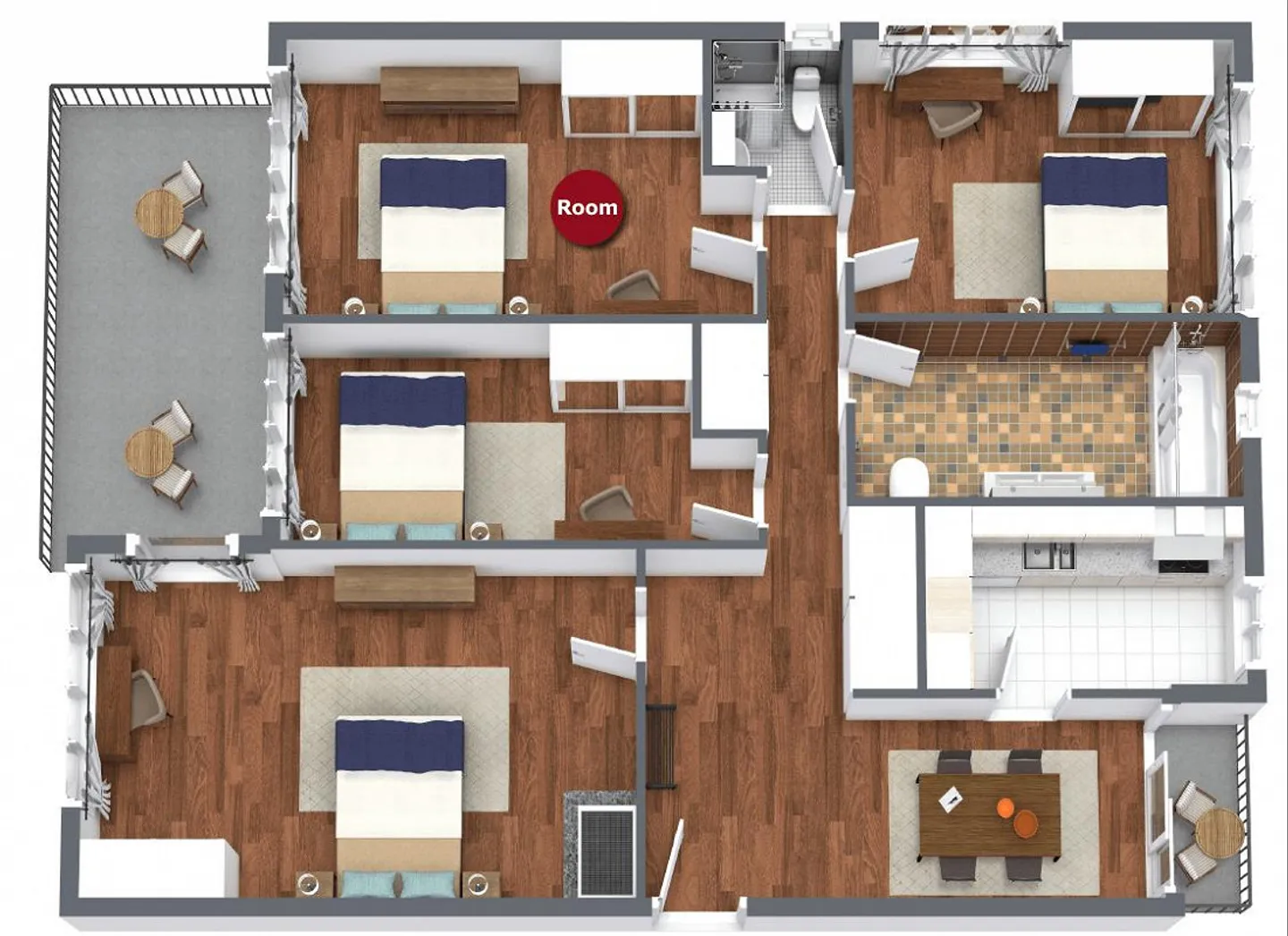 Modernes Coliving in Zürich-Affoltern - Foto 8 von 8