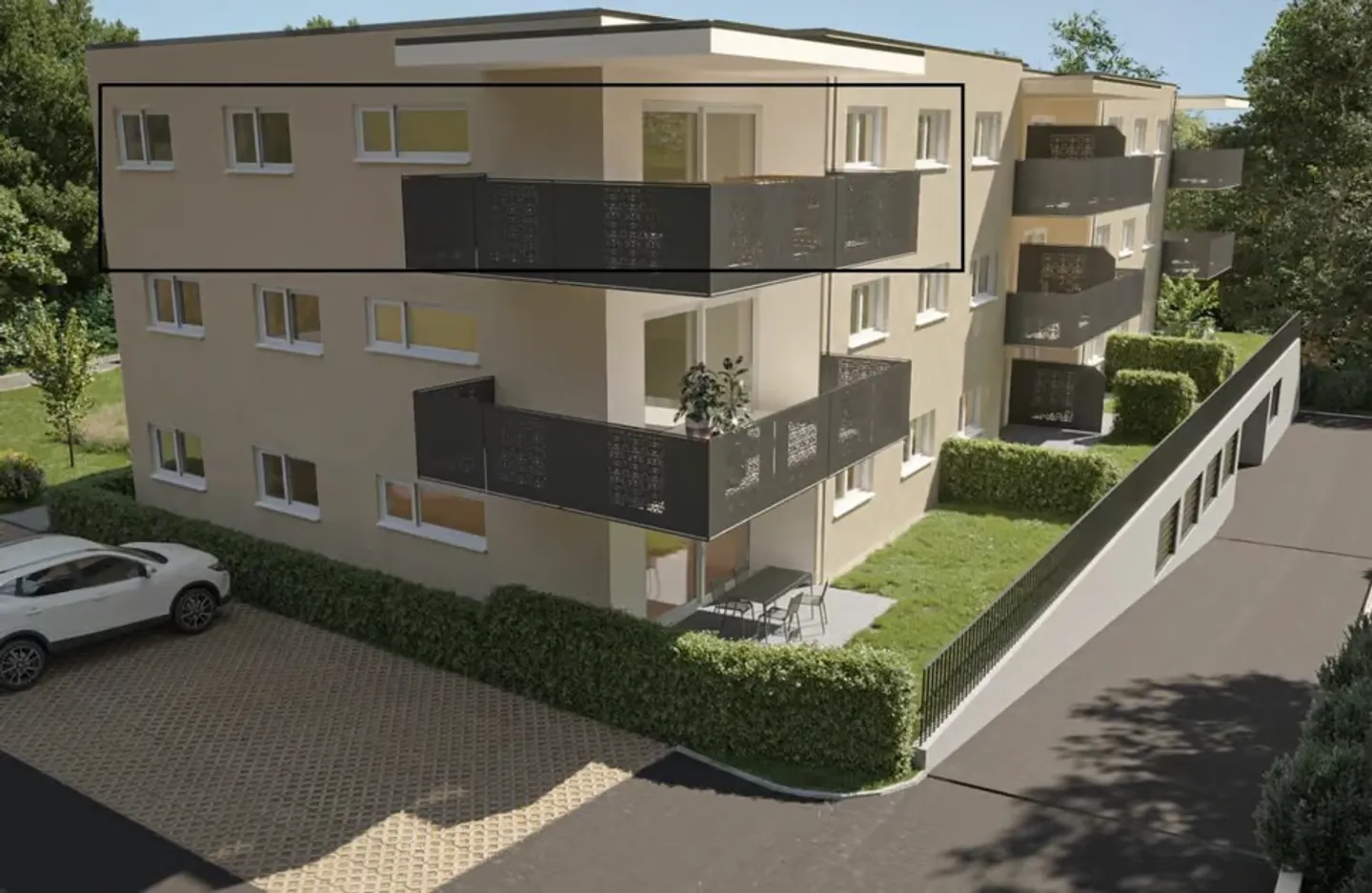 Location 4.5 pcs PPE Bellevue Vouvry - Foto 2 von 13