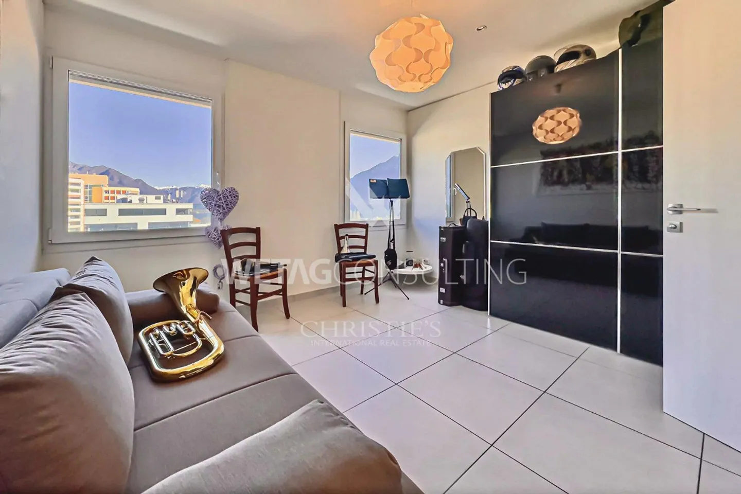 Appartement penthouse moderne avec vue sur le lac dans un emplacement central à Locarno... - Photo 11 sur 13
