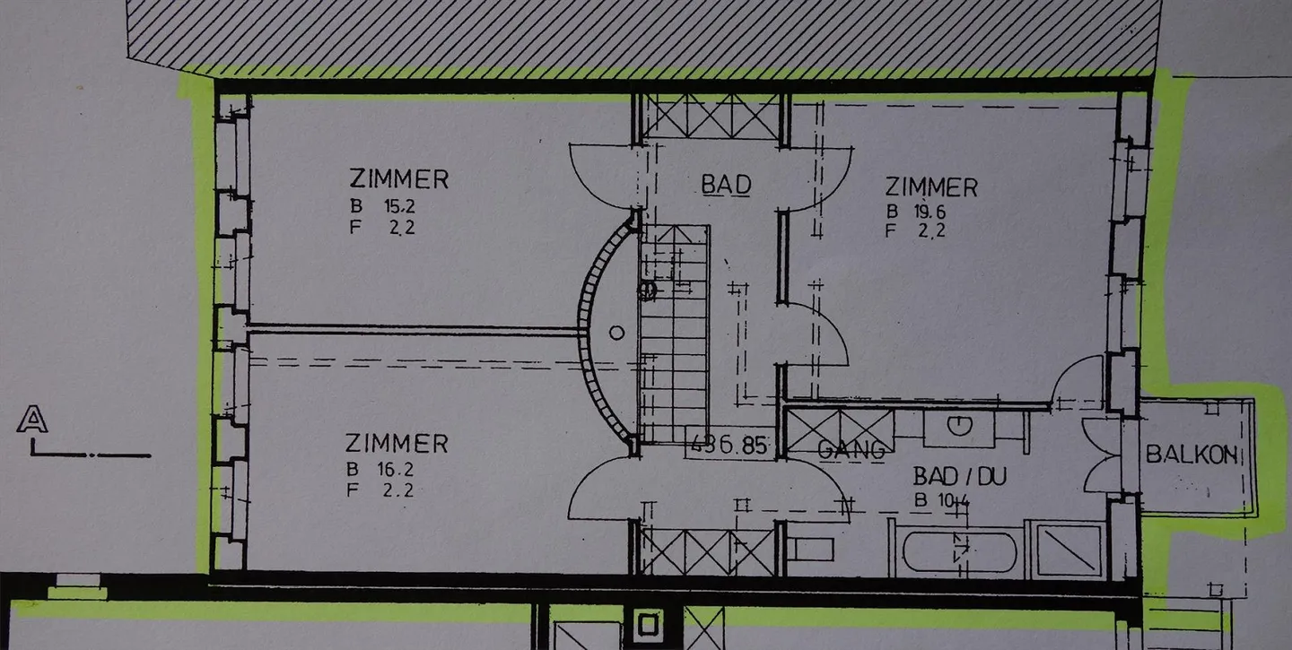 Appartement de jardin en duplex de 4,5 pièces idyllique cherche nouveau locataire - Photo 18 sur 19