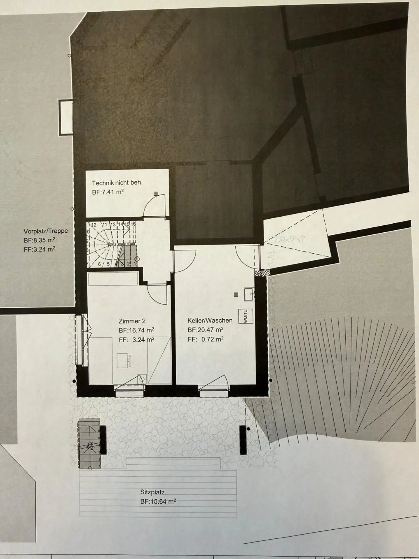 New construction - House part with 3 1/2 room apartment for rent - Photo 13 of 13