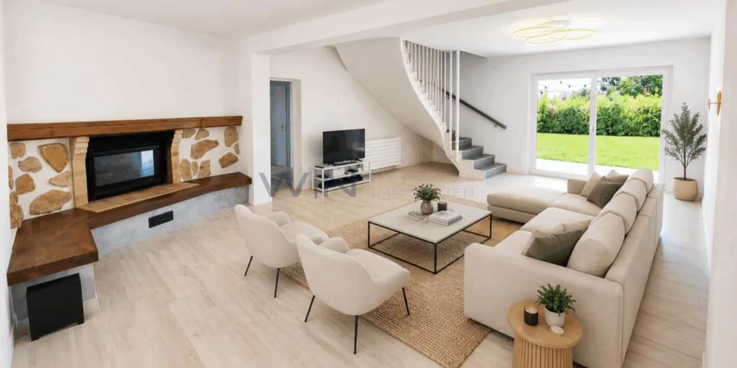 Renoviertes Einfamilienhaus in Genolier - Foto 1 von 13