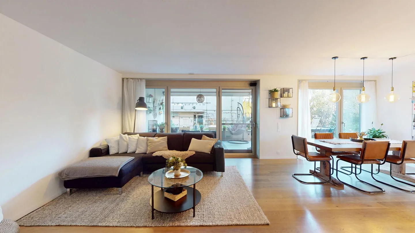 Spacious 5.5-room garden apartment in a quiet location - Photo 5 of 13