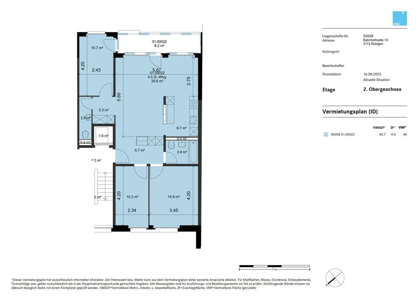 Appartamento 4.5 stanze a Rubigen - Foto 11 di 11