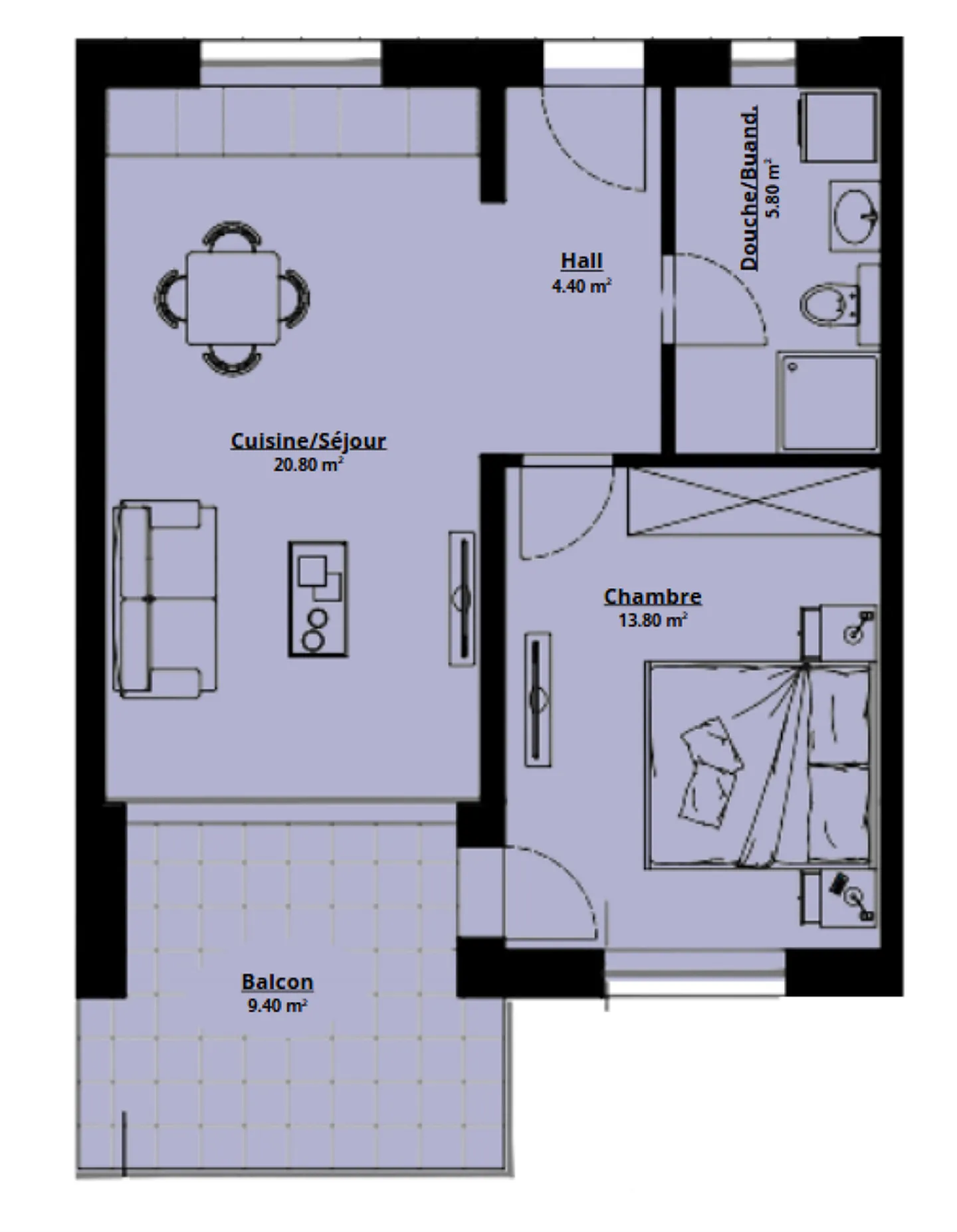 2.5 Room Apartment - Photo 7 of 7