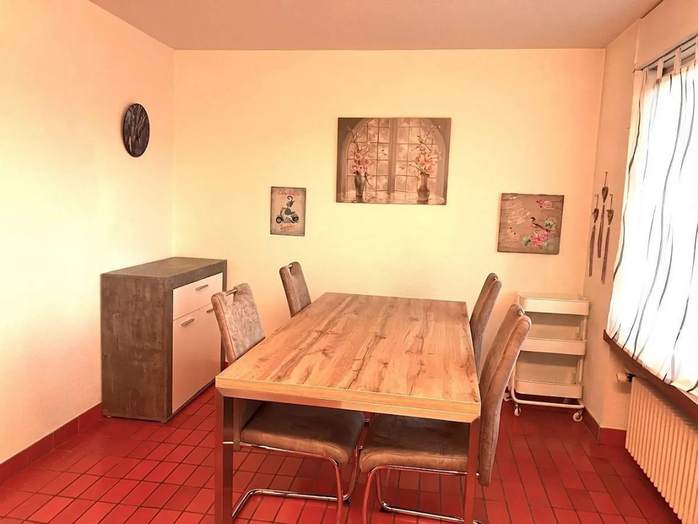 Appartement de jardin de 80 m² avec cheminée - à quelques pas de la gare - Photo 5 sur 13