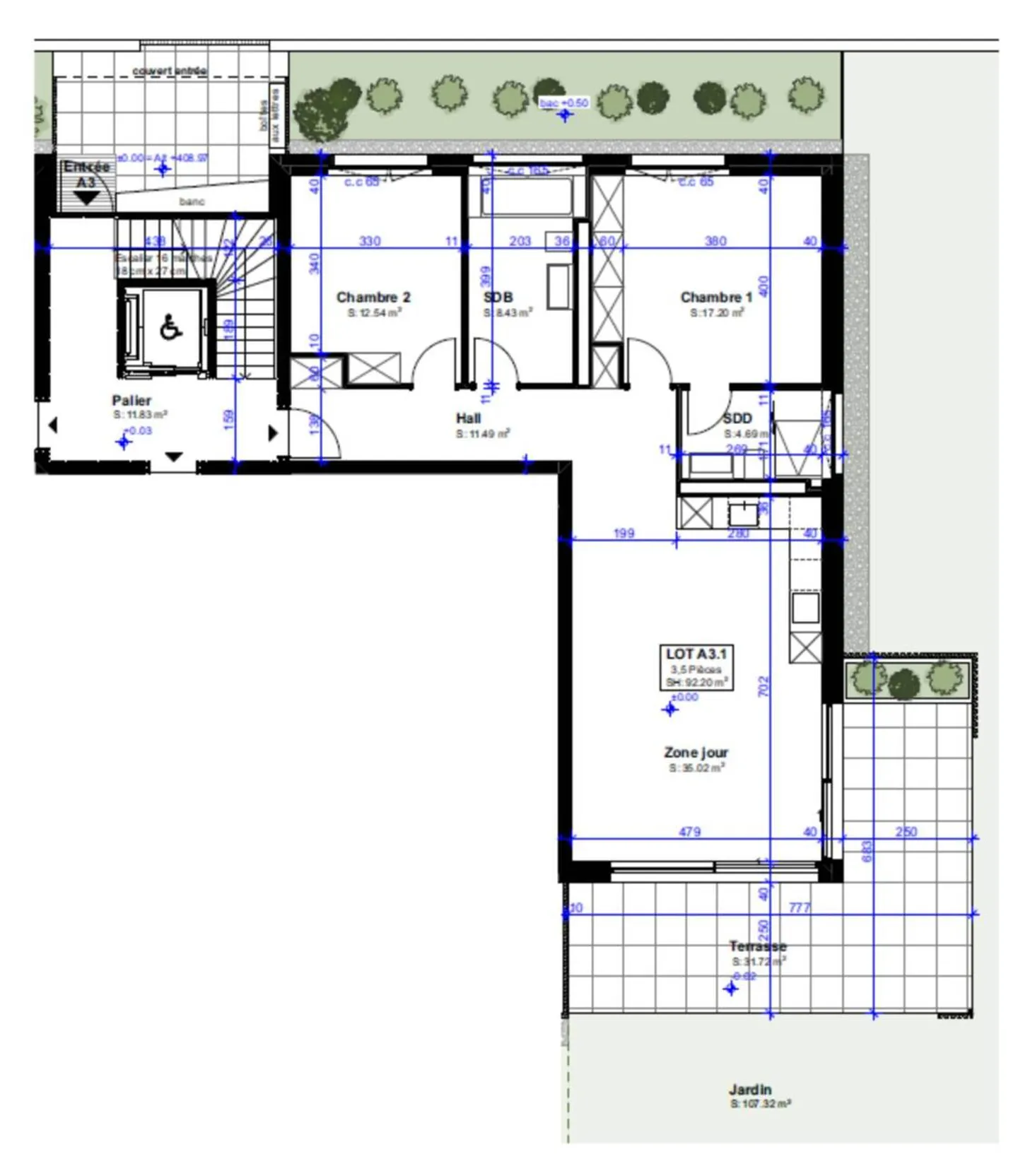 Elegante appartamento nuovo di 3,5 locali con ampia terrazza e giardino privato - Foto 2 di 4
