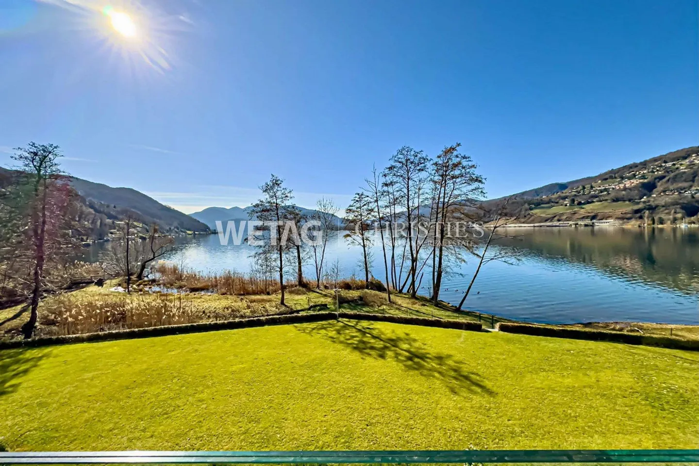 Lugano-Muzzano : Appartement 3.5 pièces élégant meublé avec accès direct au lac de Lugano à louer - Photo 2 sur 11