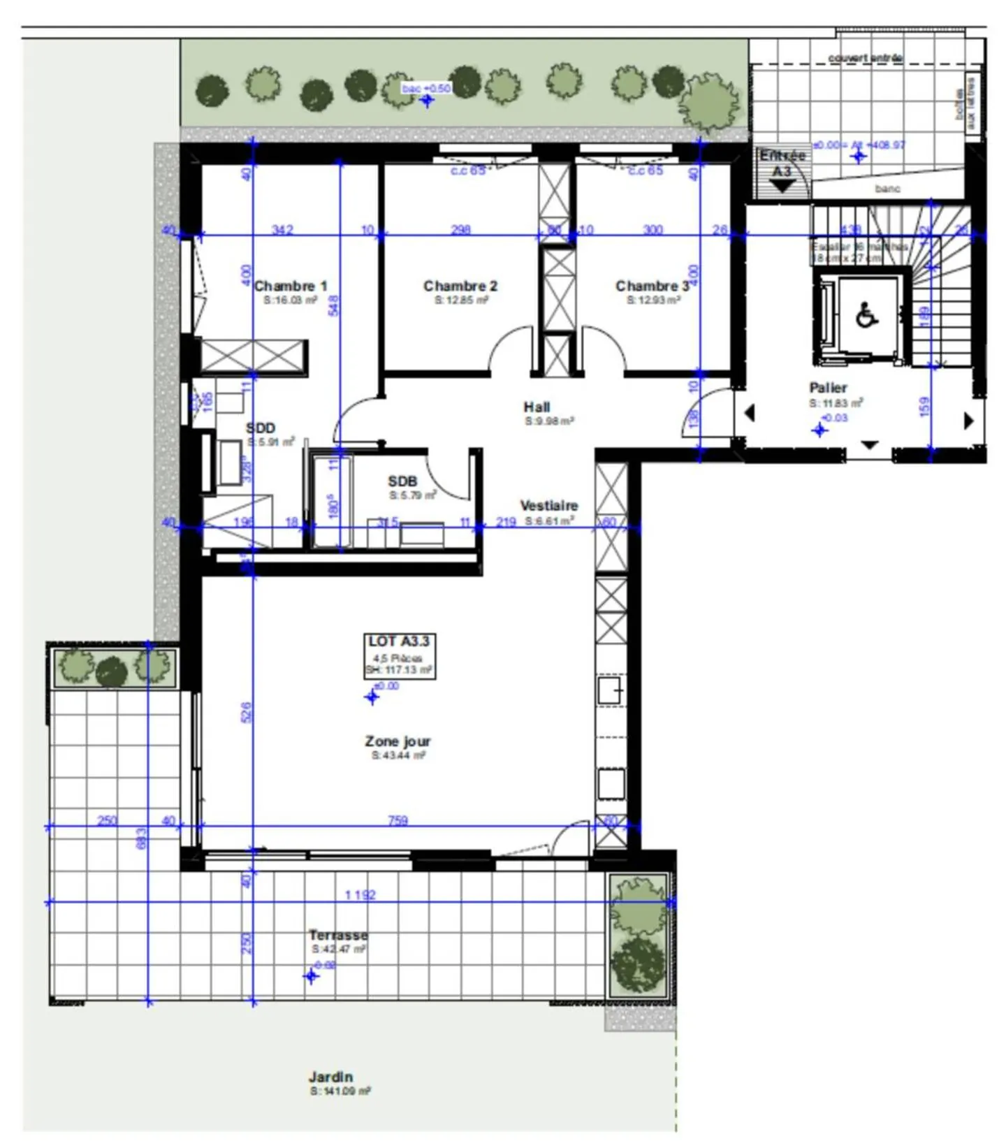 Geräumige 4,5-Zimmer-Neuwohnung mit großer Terrasse und privatem Garten - Foto 2 von 4
