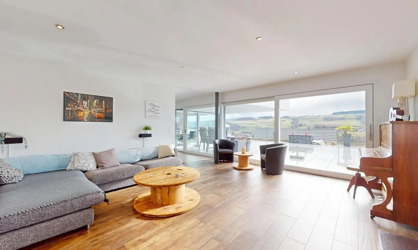 Large luxury villa with exceptional panorama 30 minutes from Lausanne - Photo 5 of 13