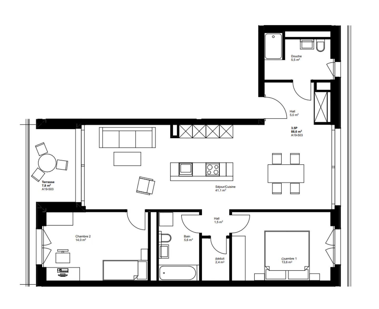 3,5-Zimmer-Wohnung - Foto 10 von 13
