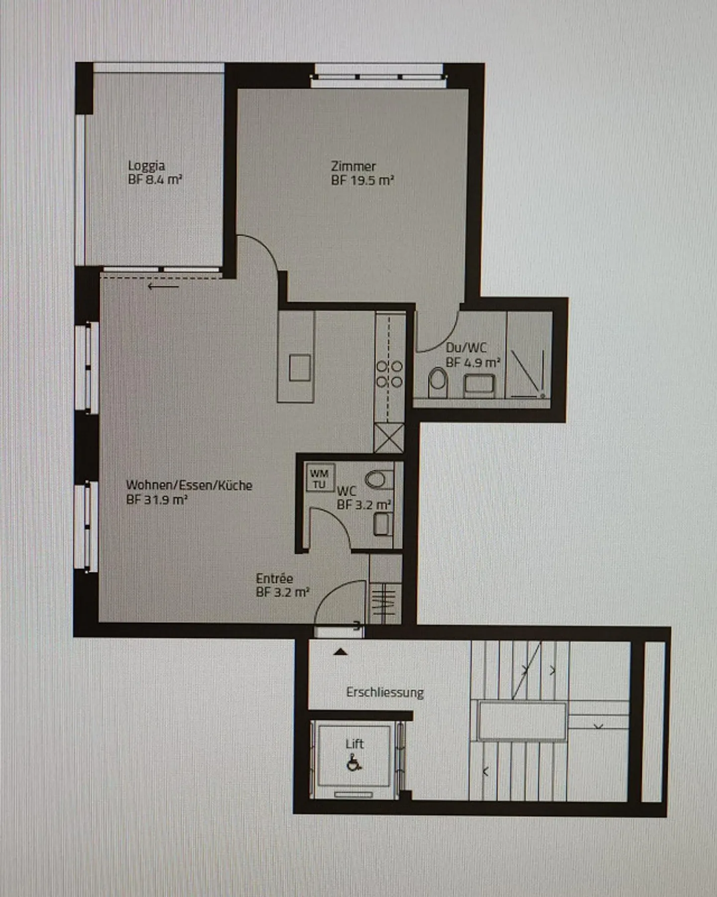 Appartamento mansardato di 2,5 stanze - Foto 9 di 9