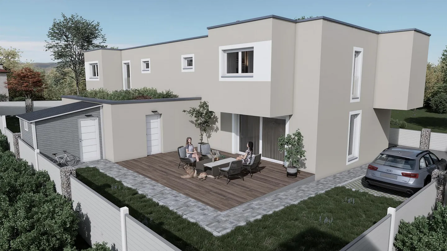 Einzigartiges Doppeleinfamilienhaus in bester Lage - Foto 4 von 13