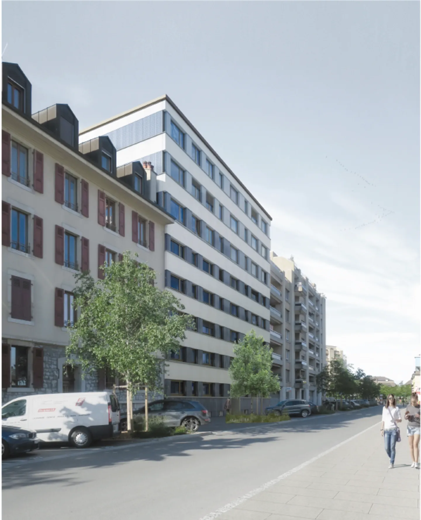 Appartamento con 5 stanze, balcone, molto luminoso e con vista libera sul Salève - Foto 1 di 1