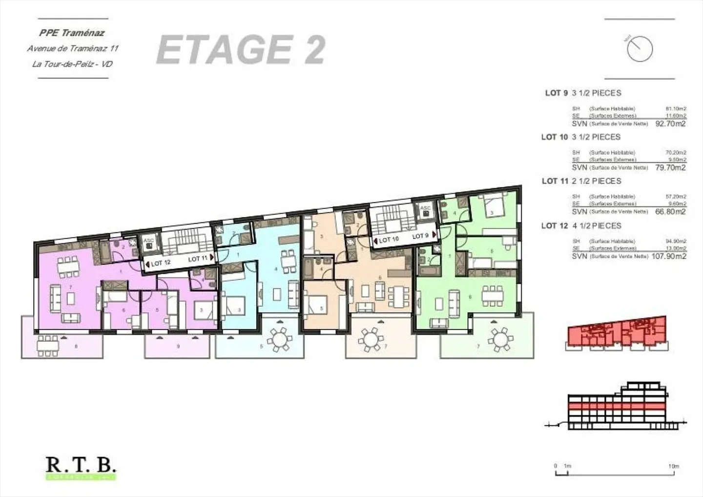 Zweieinhalb-Zimmer-Wohnung in La Tour-de-Peilz - Photo 9 sur 13