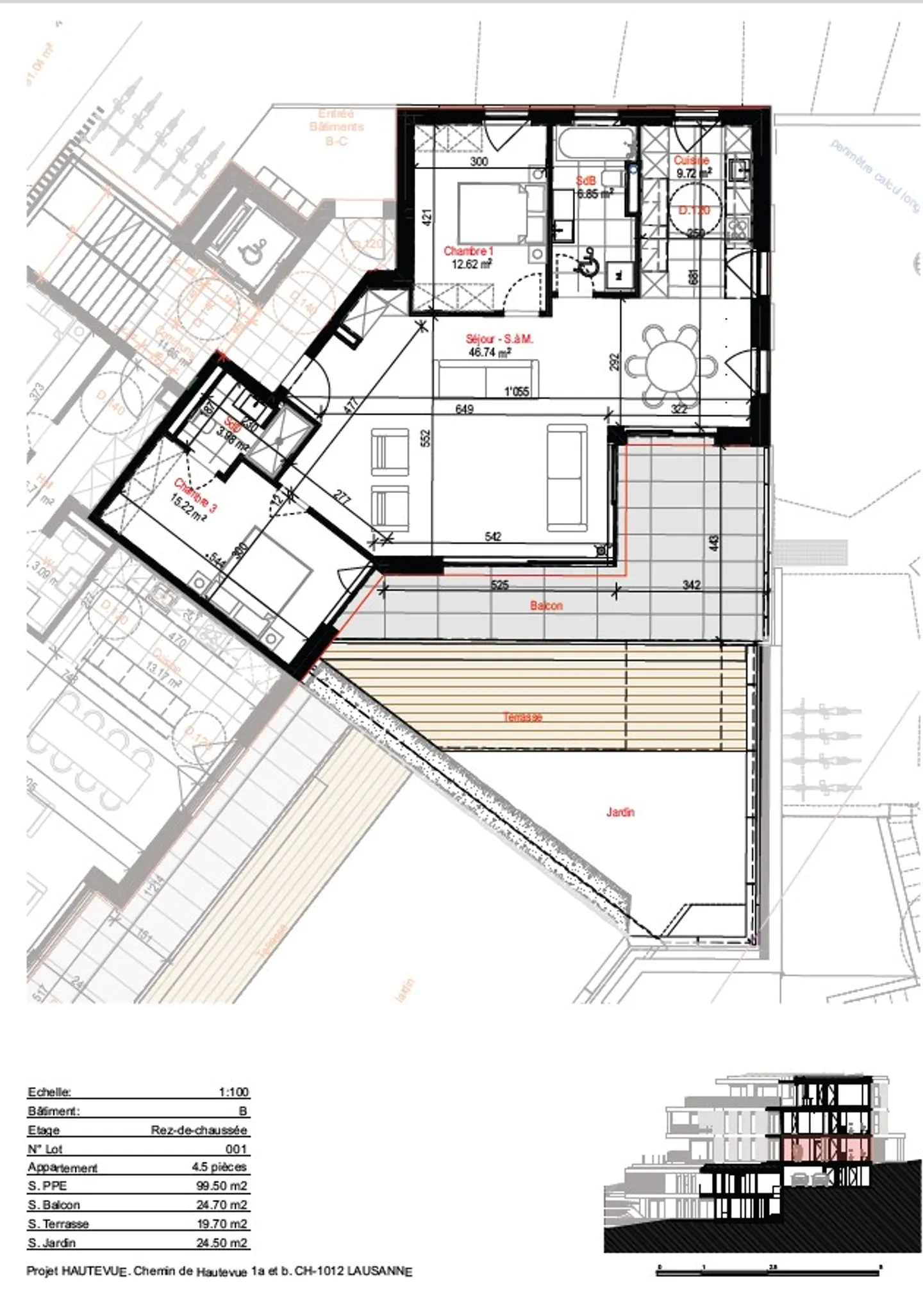 Appartement Éblouissant avec Vue sur le Lac - Photo 1 sur 2