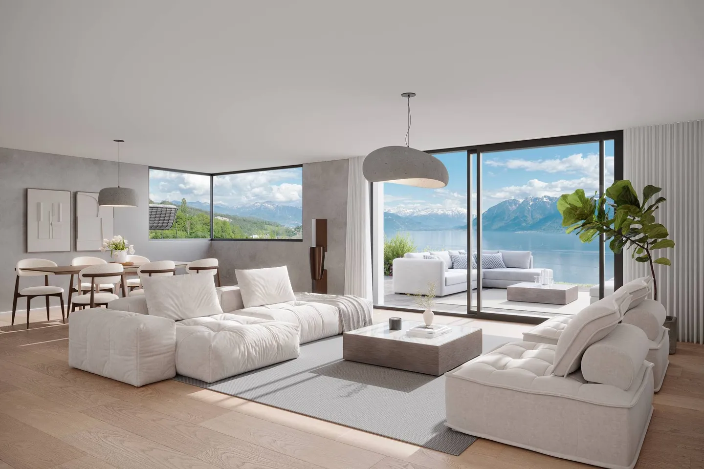 Duplex Elegante con Vista Lago - Foto 4 di 8