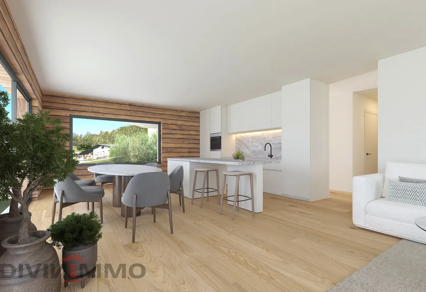 Magnifique appartement de 4,5 pièces avec vue / Savièse - Photo 5 sur 6