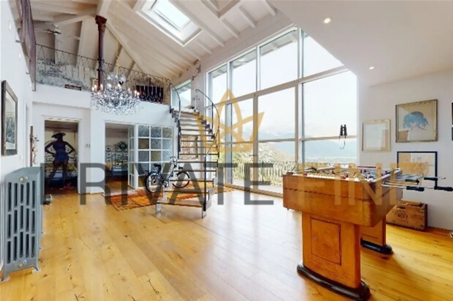 Villa Loft Esclusiva con Vista Panoramica sul Lago e Piscina Privata (21) - Foto 4 di 8