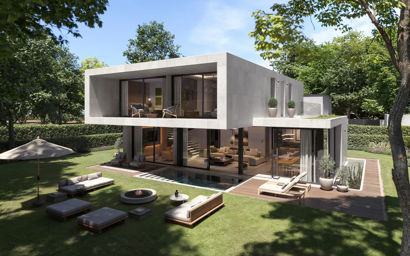 Contemporary Villa near Lake Geneva - Photo 2 of 13