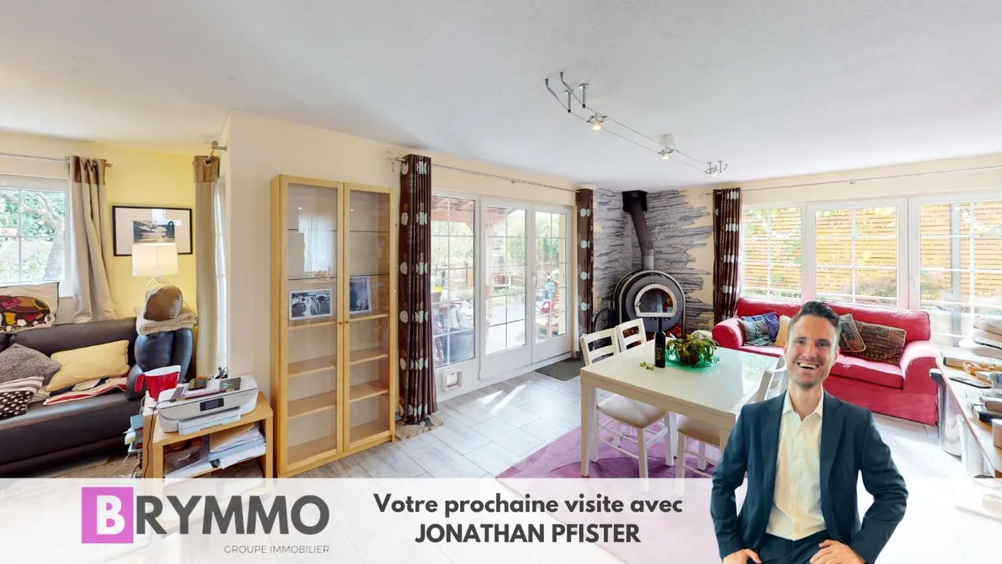 Maison jumelée à Gland avec 5,5 pièces au centre-ville - rare sur le marché - Photo 3 sur 16