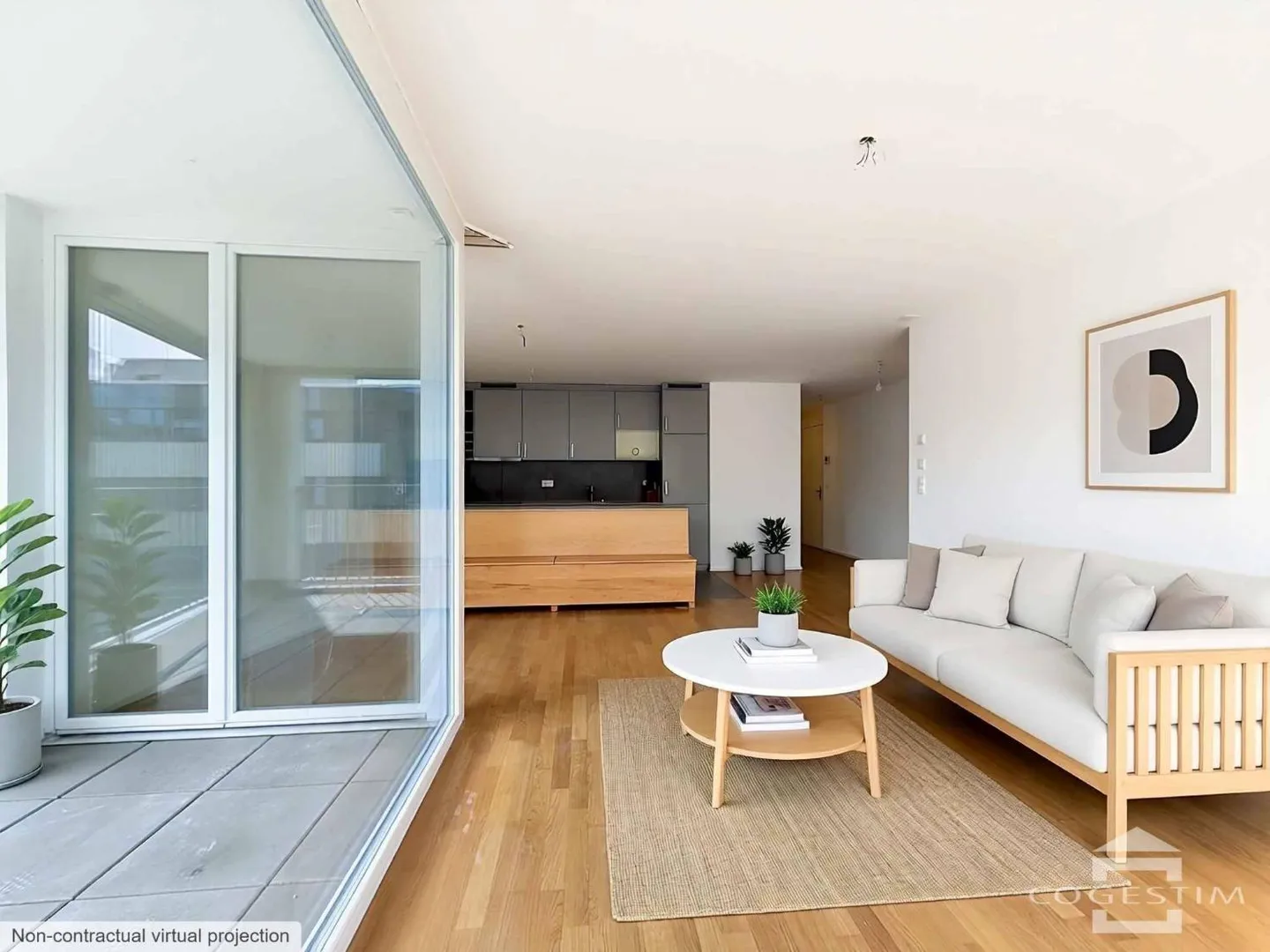 Appartement moderne de 3,5 pièces disponible immédiatement, à deux pas du lac Léman - Photo 4 sur 13