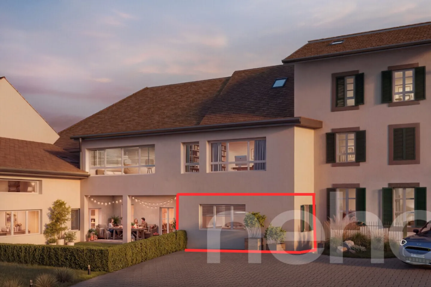 Appartement de deux pièces et demie au rez-de-chaussée avec espace extérieur privé - Photo 3 sur 9