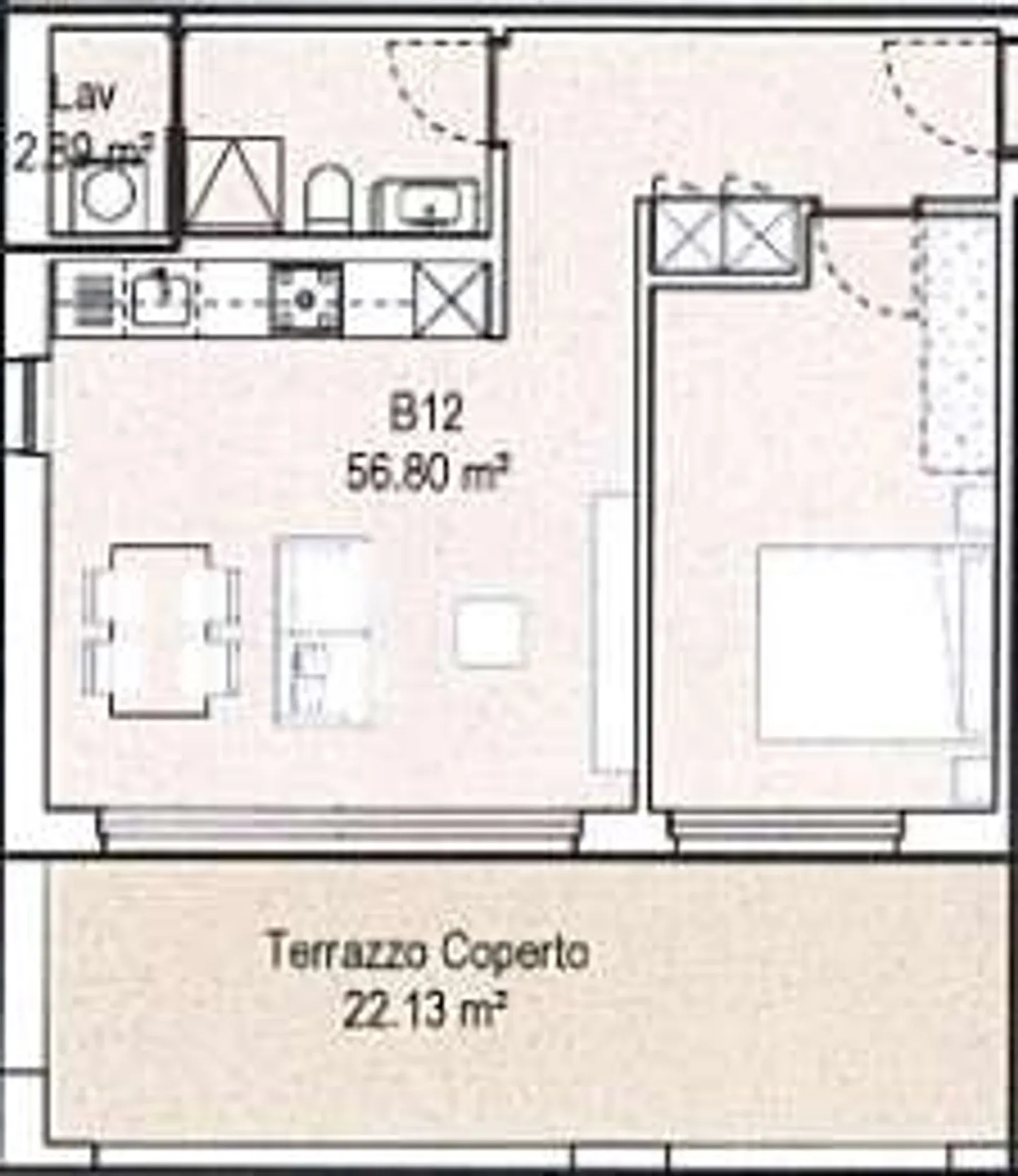 Nouvel appartement 2.5 pièces Pambio Noranco Lugano - Photo 4 sur 4