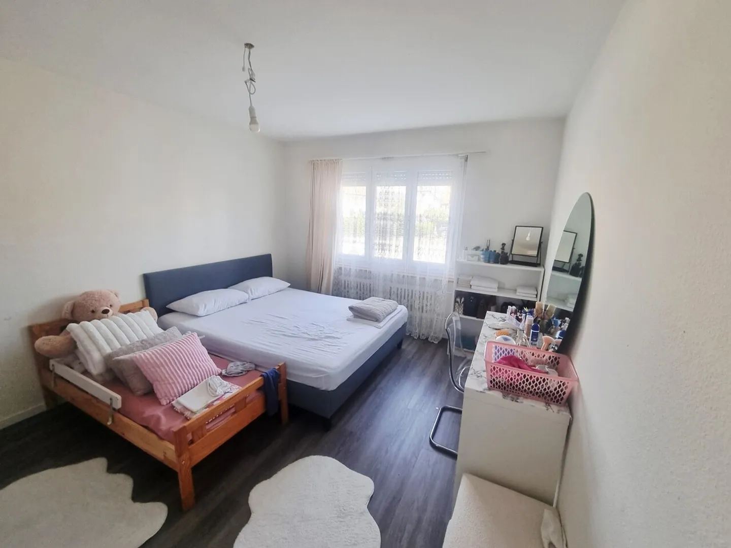 Schöne renovierte 3-Zimmerwohnung mit Balkon und Gartensicht in Roggwil - Photo 4 sur 9