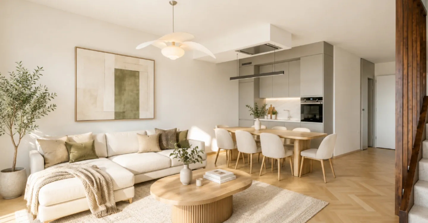 Duplex di 3,5 locali + ufficio con grande potenziale e vista mozzafiato - Foto 2 di 12