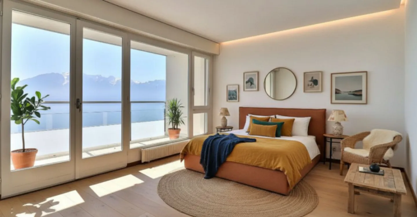 Duplex di 3,5 locali + ufficio con grande potenziale e vista mozzafiato - Foto 8 di 12