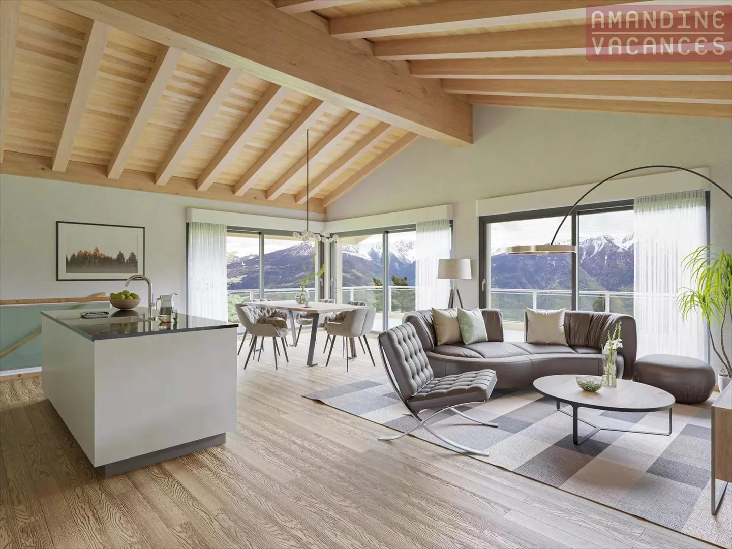 Chalet for Construction on the Heights of Ovronnaz - Photo 3 of 10