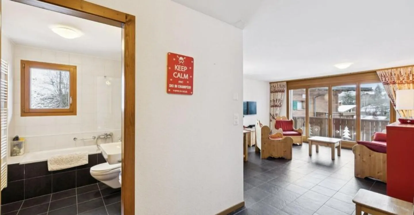 Charming Apartment in Val-d'Illiez - Photo 10 of 12