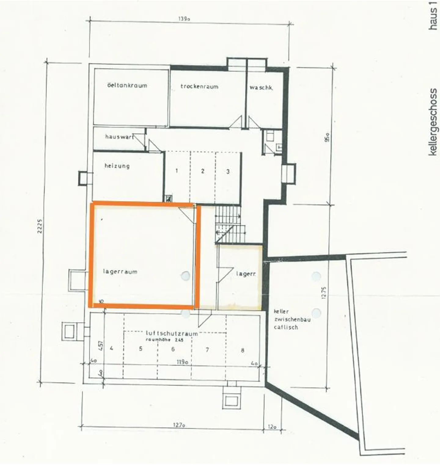 52m2 Hobby-/ Spazio di stoccaggio nel centro di Flims - Foto 2 di 2