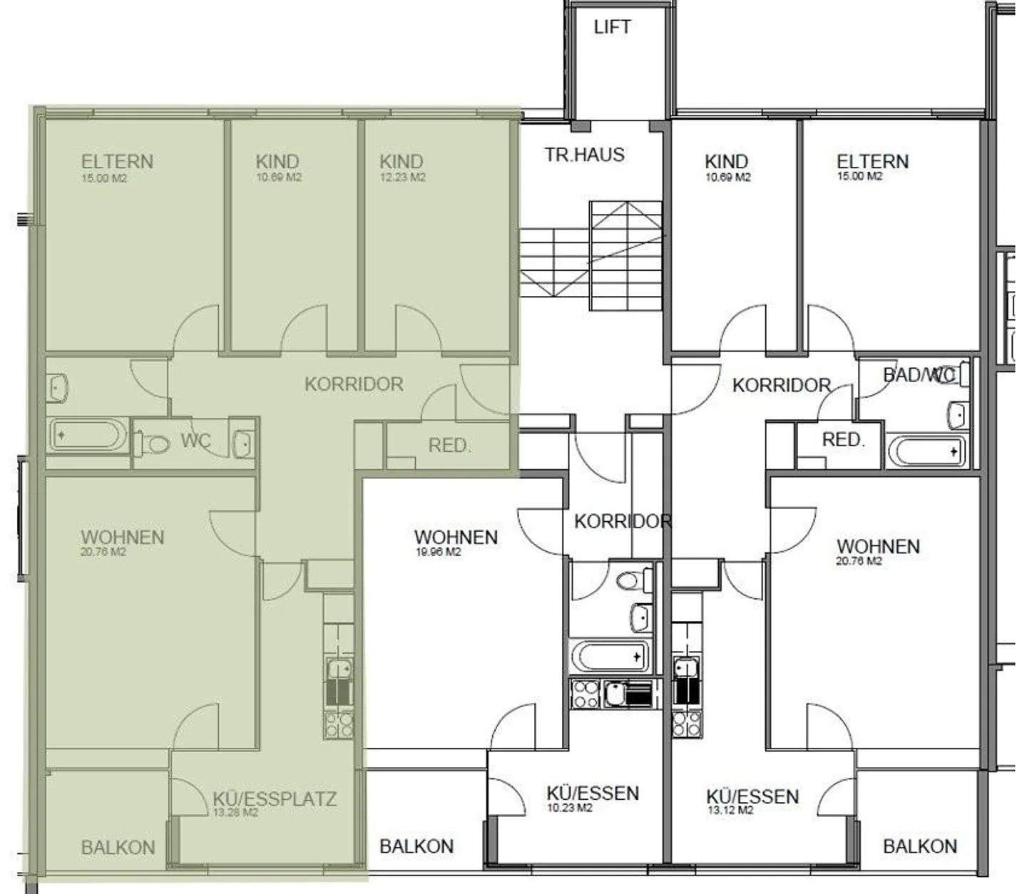 Helle 4.5-Zimmer-Wohnung - Foto 8 von 9