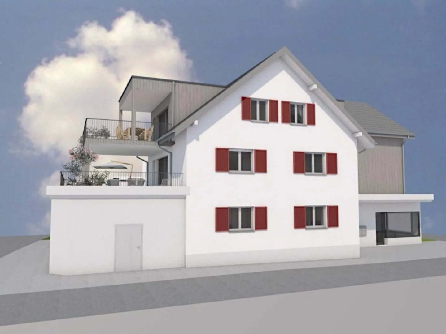 Charmante Dachwohnung - Foto 4 von 5