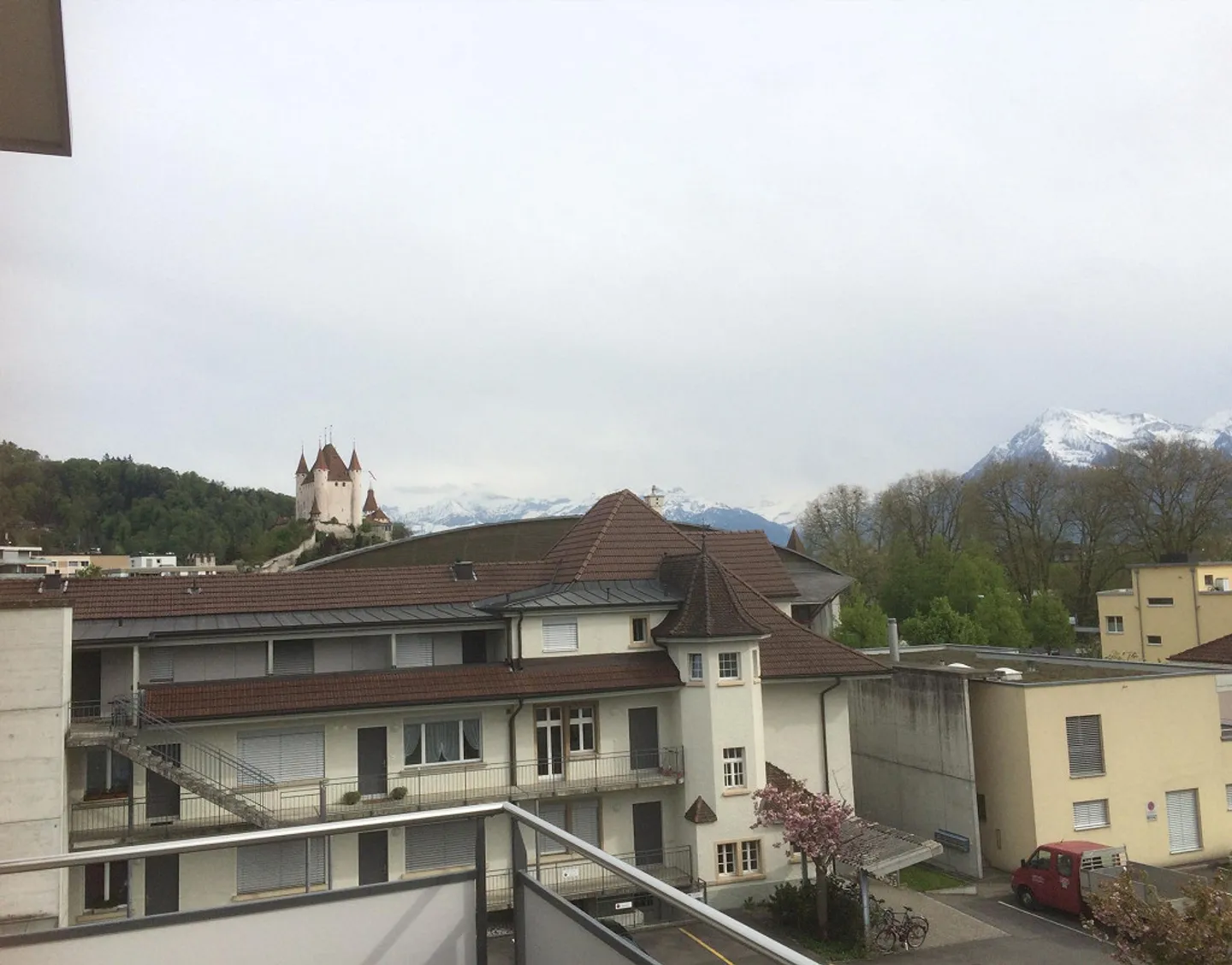 Attic with Sunny Terrace and View of Thun Castle - Photo 1 of 13