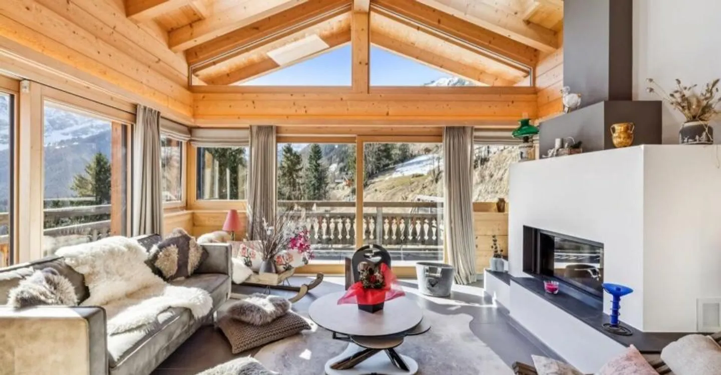 Chic Alpin Chalet in Champéry - Foto 1 von 13