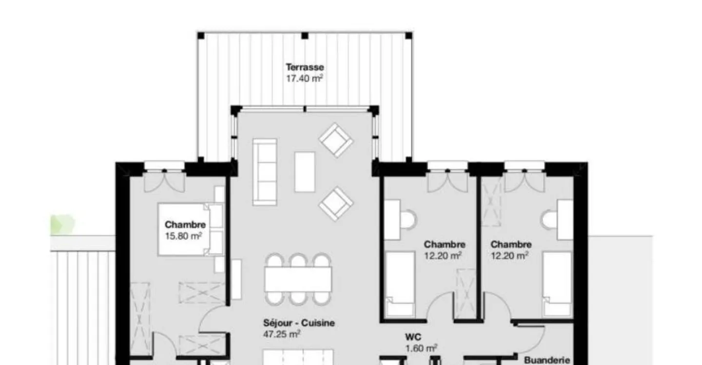 Appartement exclusif 4.5 pièces - Photo 7 sur 7