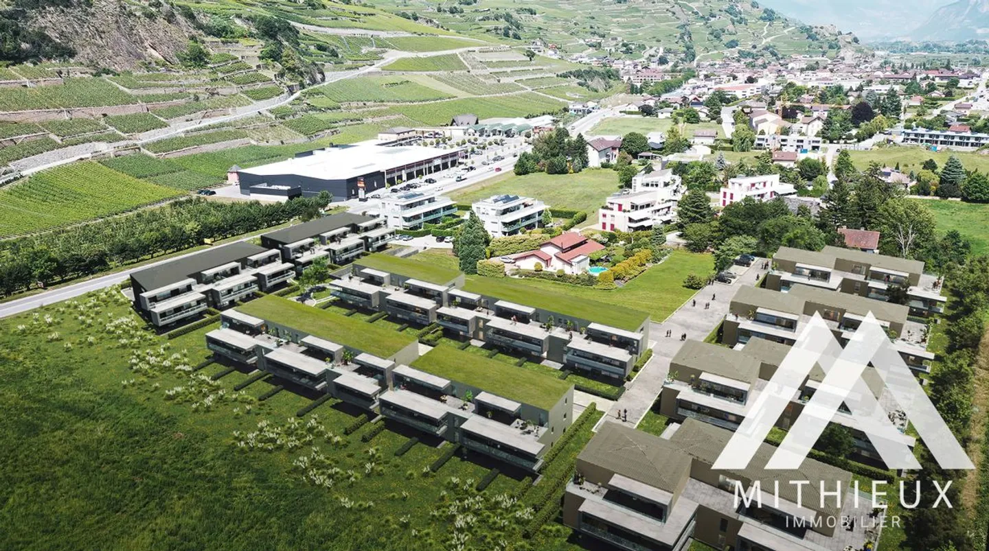 NEUES APARTMENT MIT 2.5 ZIMMERN, 69 M2 - UVRIER (AUSLIEFERUNG ENDE JUNI 2026) - Foto 8 von 13