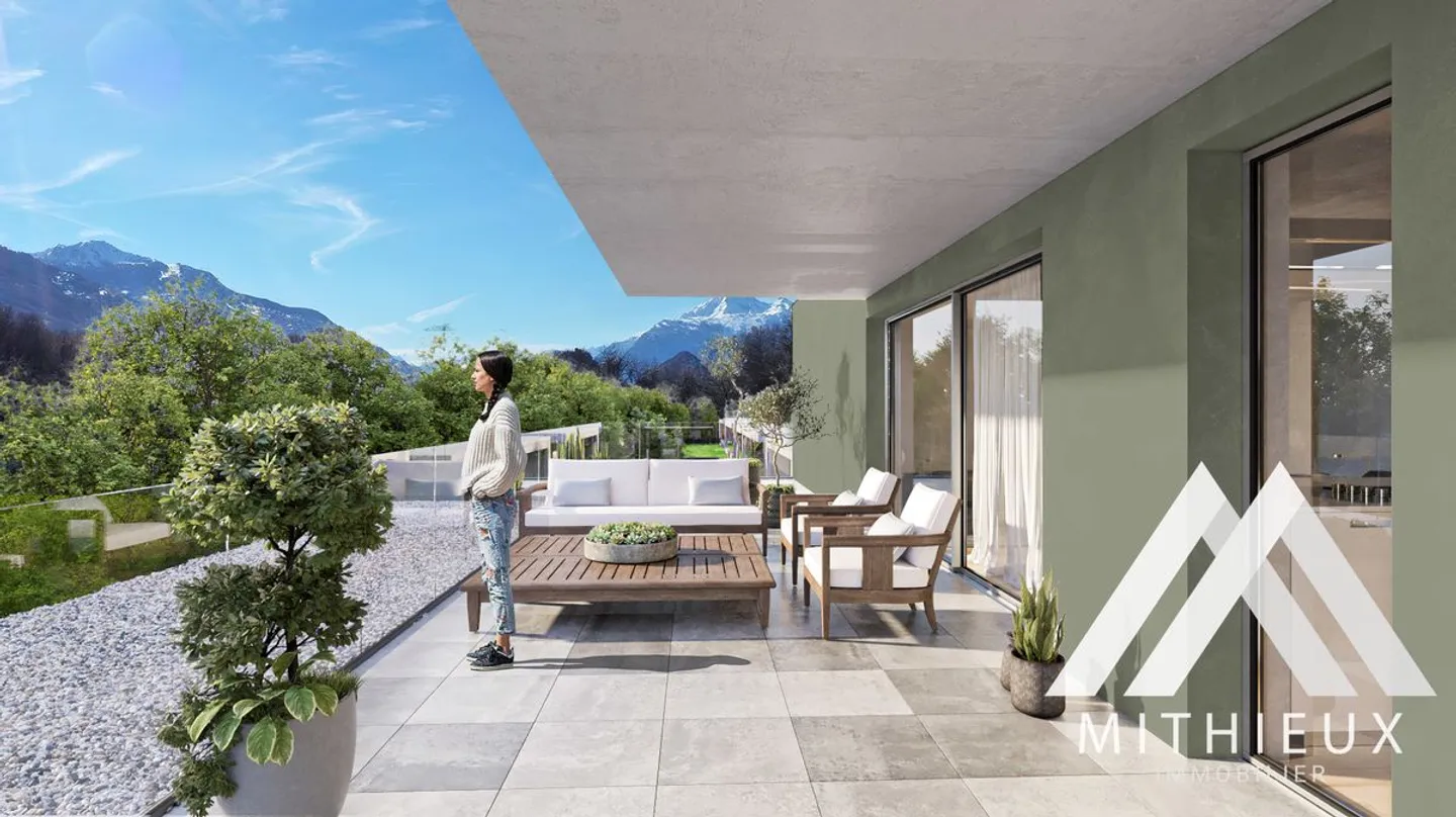 NEUES APARTMENT MIT 2.5 ZIMMERN, 69 M2 - UVRIER (AUSLIEFERUNG ENDE JUNI 2026) - Foto 13 von 13