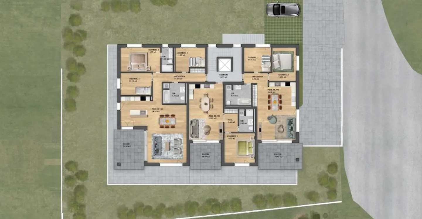 Last opportunity! 3.5-room apartment with terrace and private garden - Photo 10 of 11