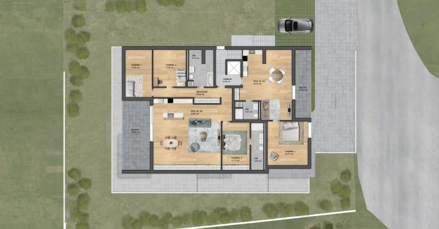 Last opportunity! 3.5-room apartment with terrace and private garden - Photo 11 of 11