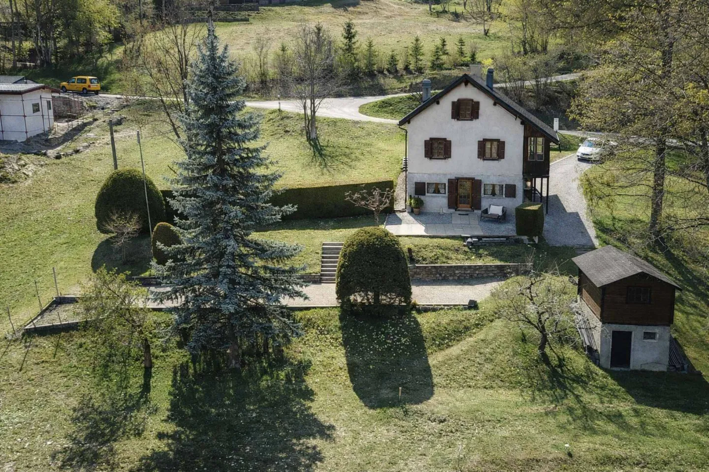 Charakter Chalet in Mayens-de-Chamoson - Foto 1 von 11