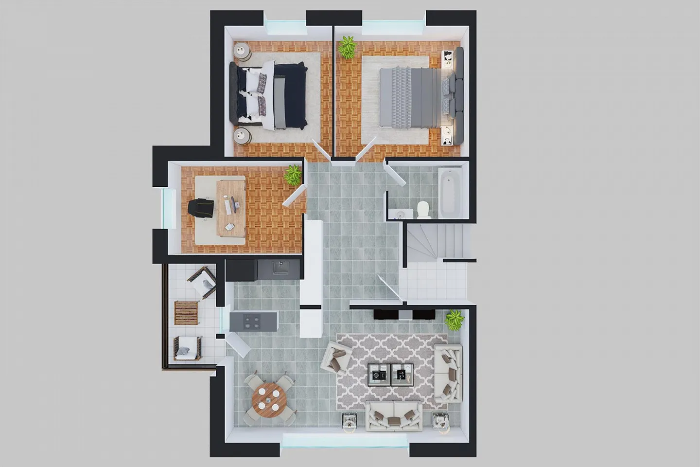 Appartement à louer - Photo 12 sur 12