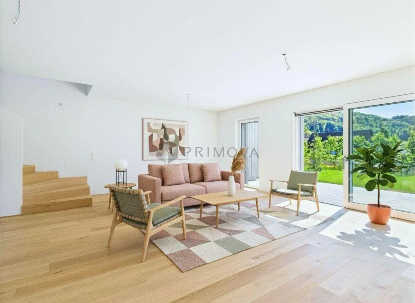 RESERVIERT - Reiheneckhaus mit grosszügigem Raumgefühl und klarer Architektur - Foto 3 von 12